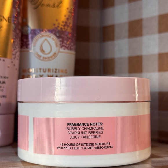 NEW B&BW Champagne Toast 6 PIECE full size body care set with 48 hour moisture - Picture 5 of 8